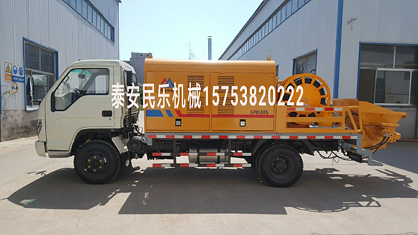 雙噴頭車(chē)載混凝土濕噴機