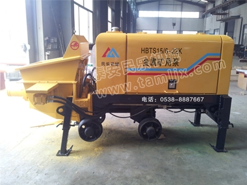礦用濕噴臺(tái)車(chē)，礦用混凝土泵，礦用攪拌機(jī)發(fā)貨
